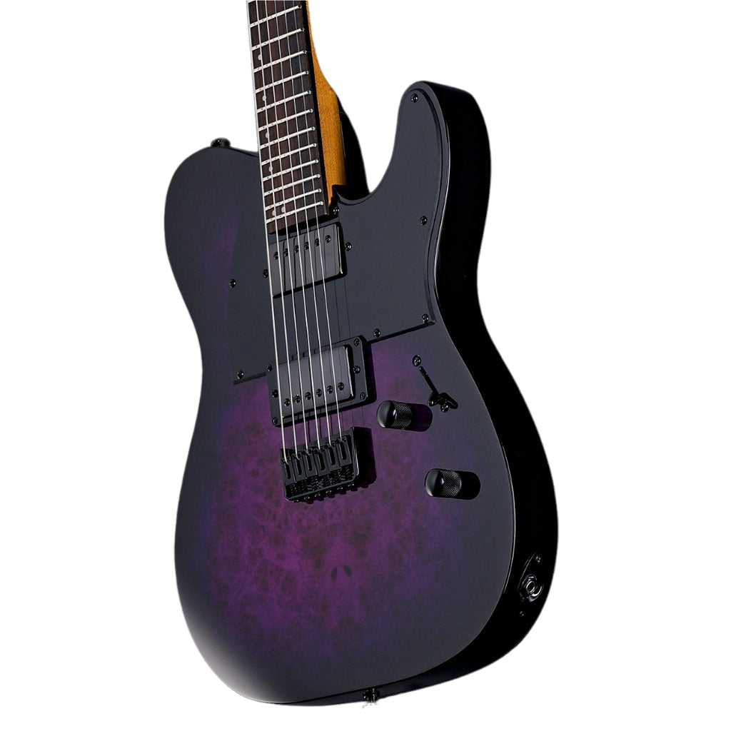 ESP LTD - TE-200DX Electric Guitar - Purple Burst
