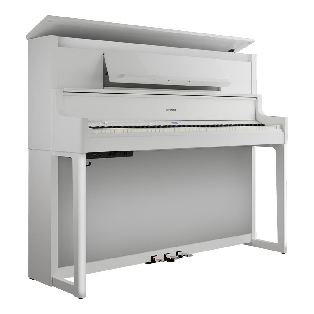 Roland LX9PW Home Piano in Polished White