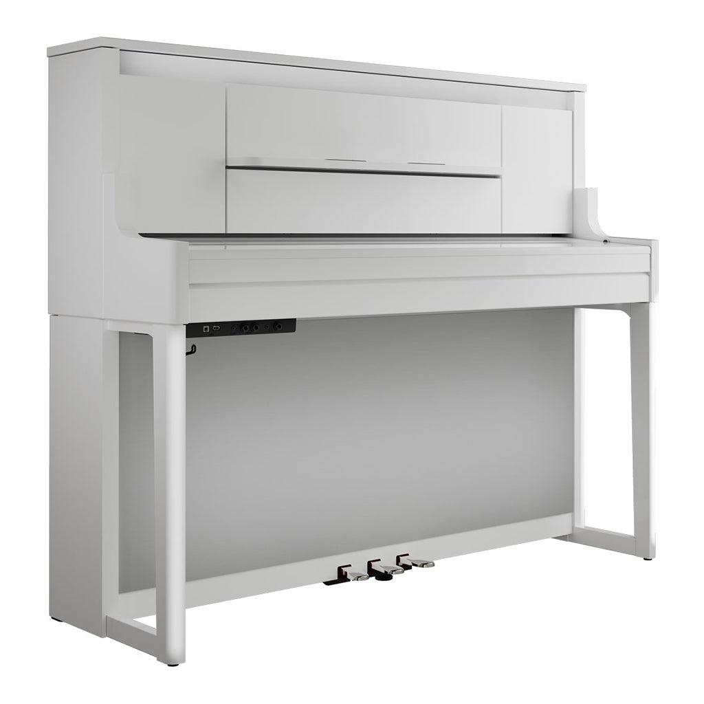 Roland LX9PW Home Piano in Polished White