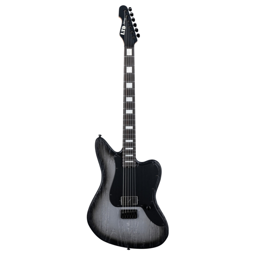 ESP LTD - Deluxe XJ-1 Baritone HT Electric Guitar - Silver Blast