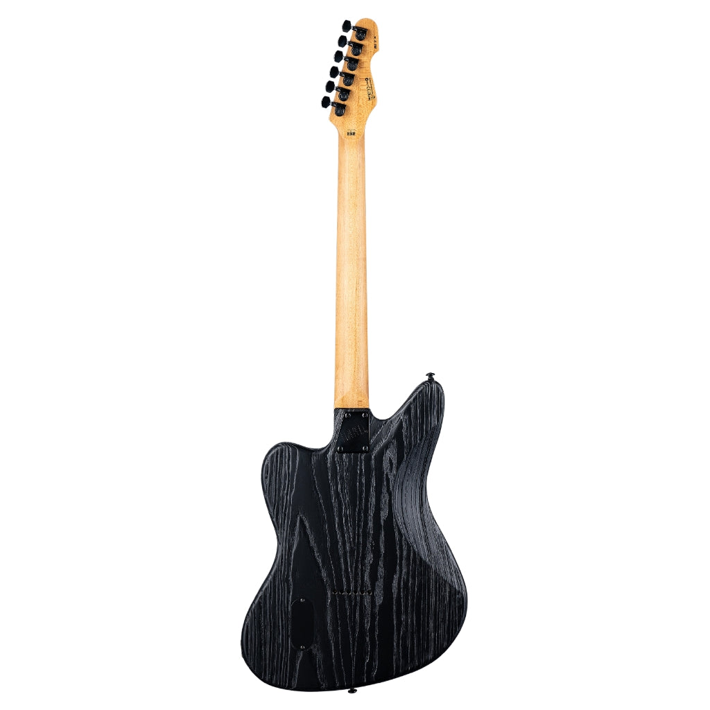 ESP LTD - Deluxe XJ-1 Baritone HT Electric Guitar - Silver Blast