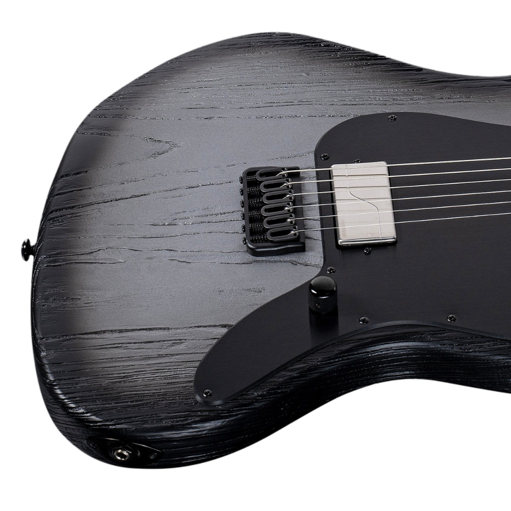 ESP LTD - Deluxe XJ-1 Baritone HT Electric Guitar - Silver Blast