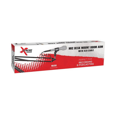 Xtreme - Desk Mount Mic - Boom Arm w/XLR Cable