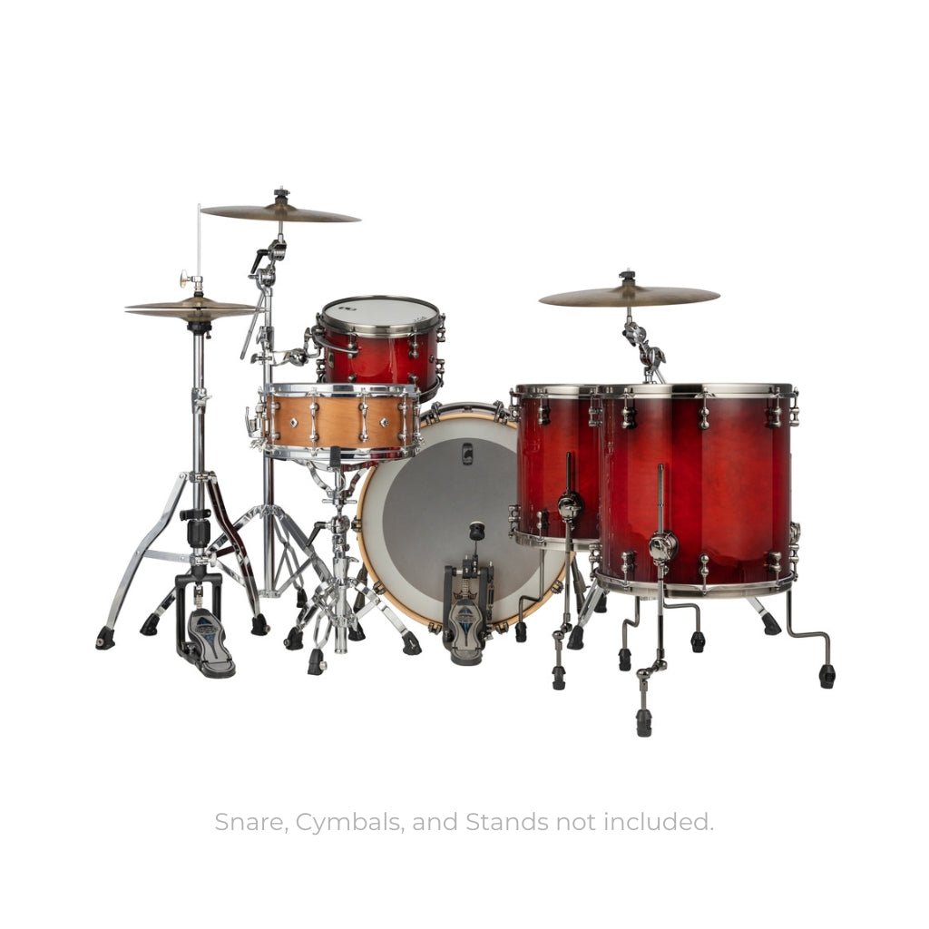 Mapex Black Panther Design Lab Cherry Bomb 4-piece Shell Pack - Rose Burst Acoustic Drums Sky Music