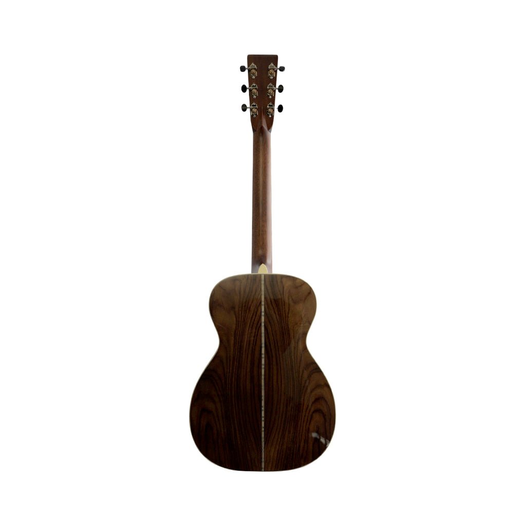 Martin Custom Shop 0-14 Wild Grain East Indian Rosewood Back & Sides Concert Acoustic Guitar - Black Top Acoustic Guitars Sky Music