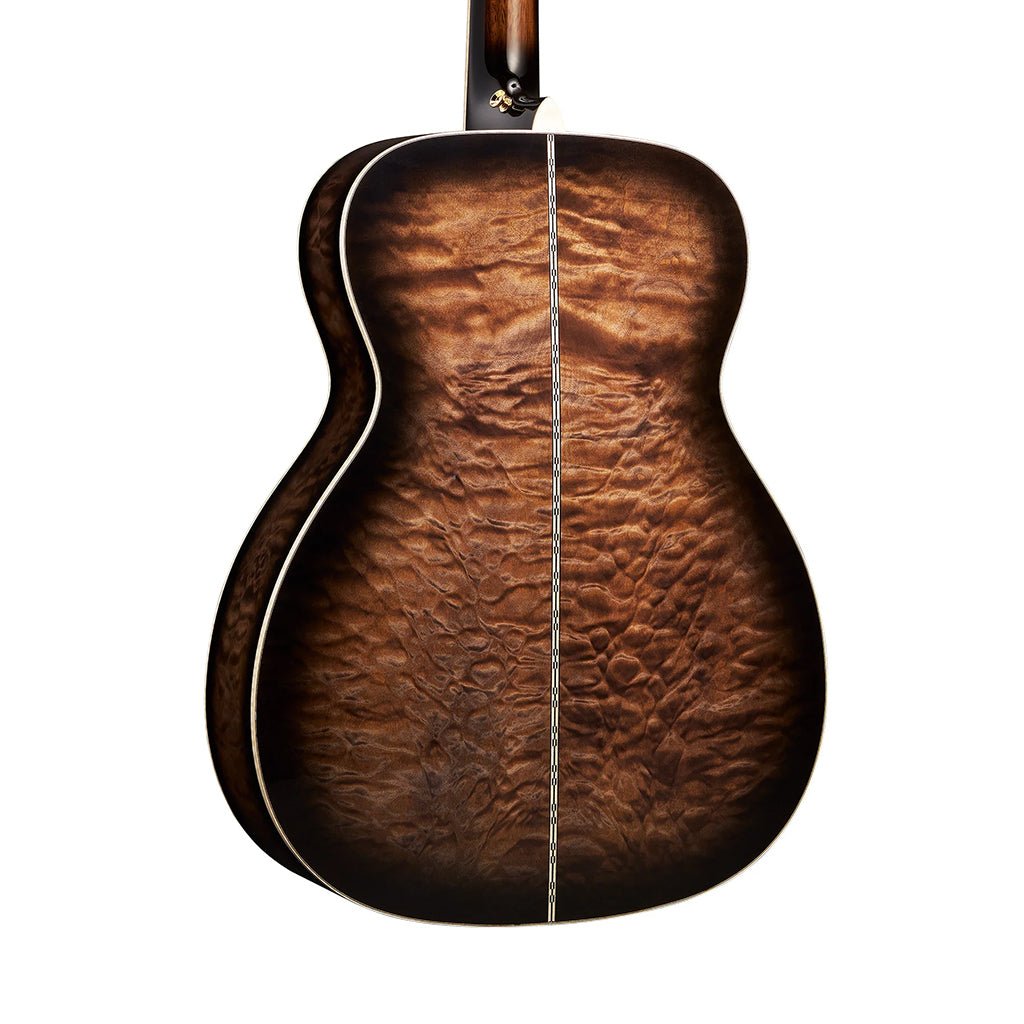 Martin Custom Shop M/0000 Acoustic-Electric Guitar - Paisley Ember Burst Acoustic Guitars Sky Music