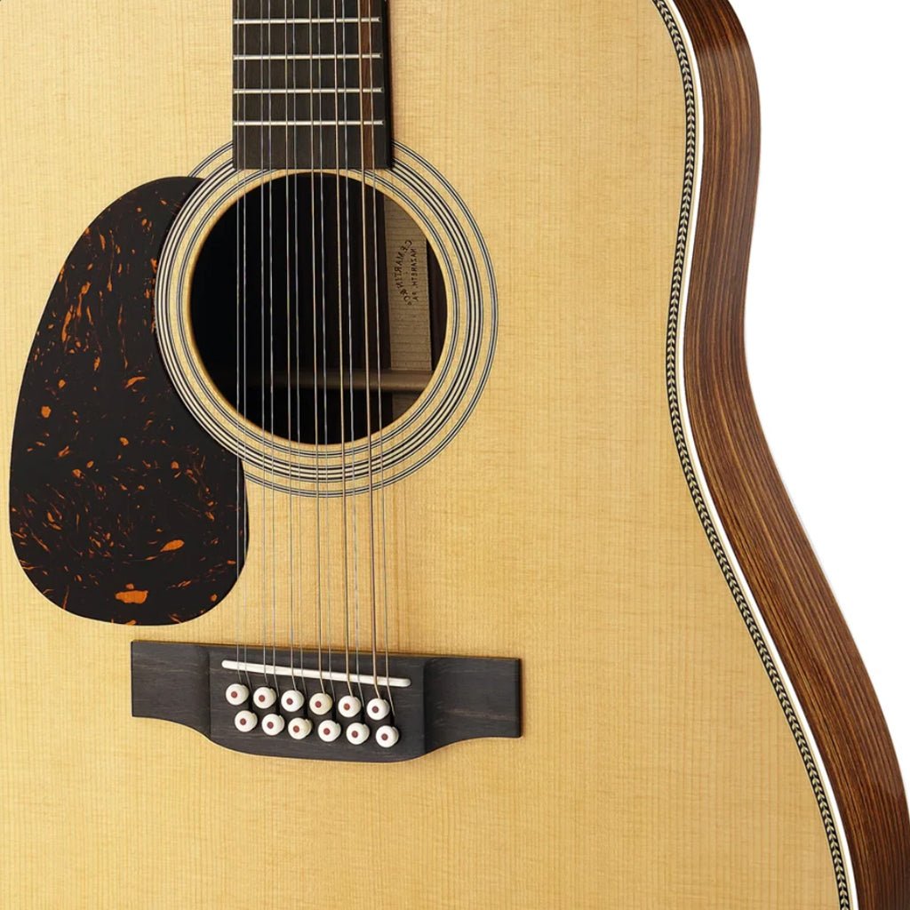 Martin HD12-28 Left Handed Standard Series 12-String Dreadnought Acoustic Guitar Acoustic Guitars Sky Music