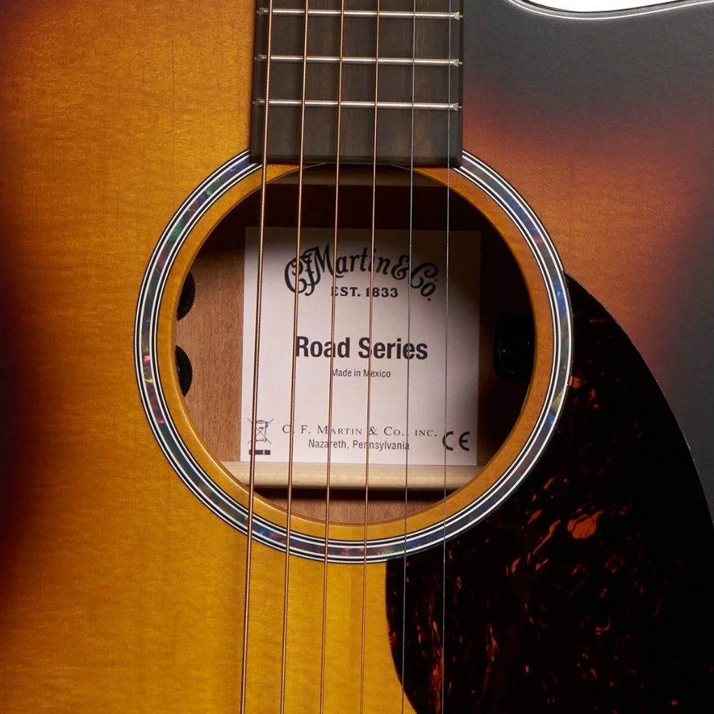 Martin Road Series OMC-10E Modern Burst Acoustic-Electric Guitar Acoustic Guitars Sky Music