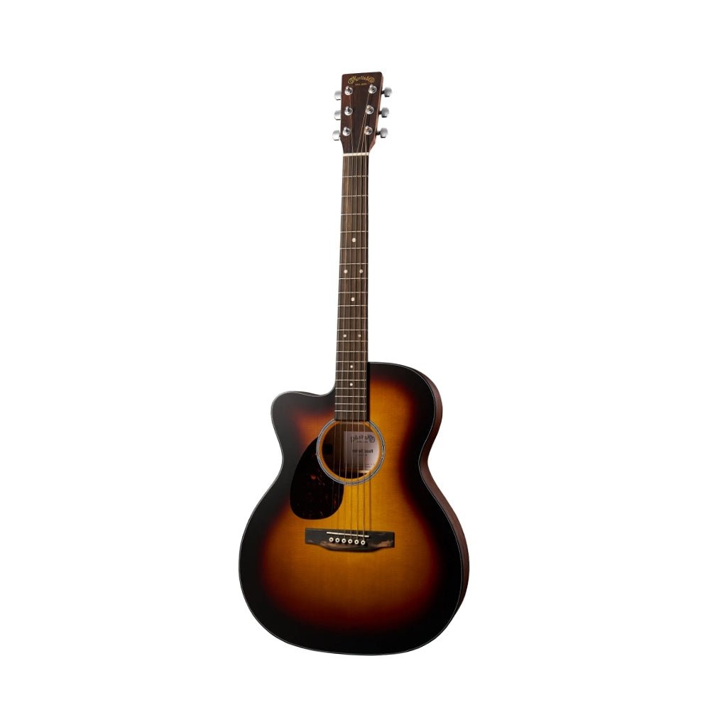 Martin Road Series OMC-10E Modern Burst Left Handed Acoustic-Electric Guitar Acoustic Guitars Sky Music