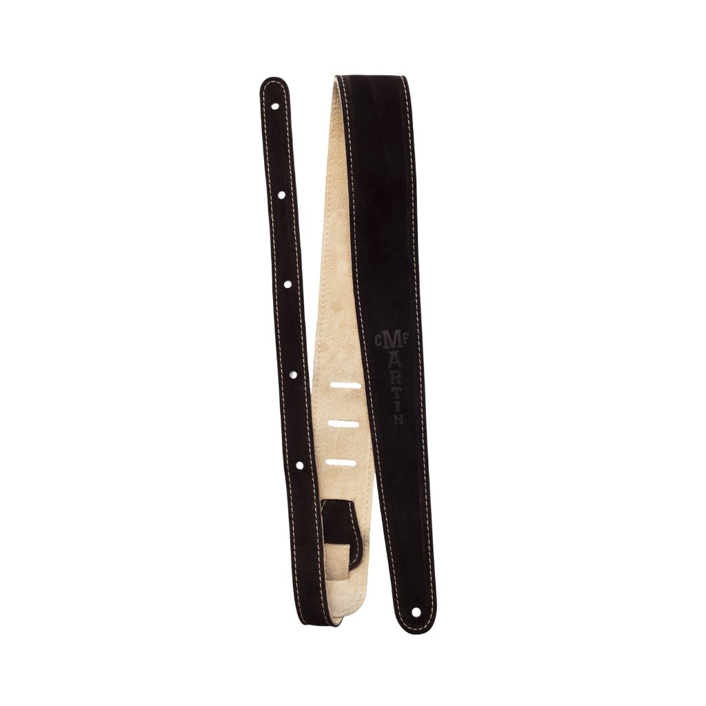 Martin Suede Guitar Strap - Brown/Tan Guitar Straps Sky Music