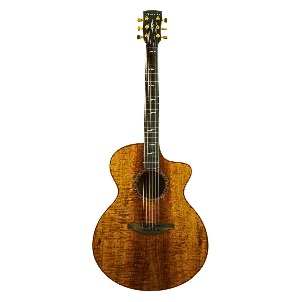 Fenech - Masterbuilt Grand Auditorium Cutaway - All Master Grade Blackwood