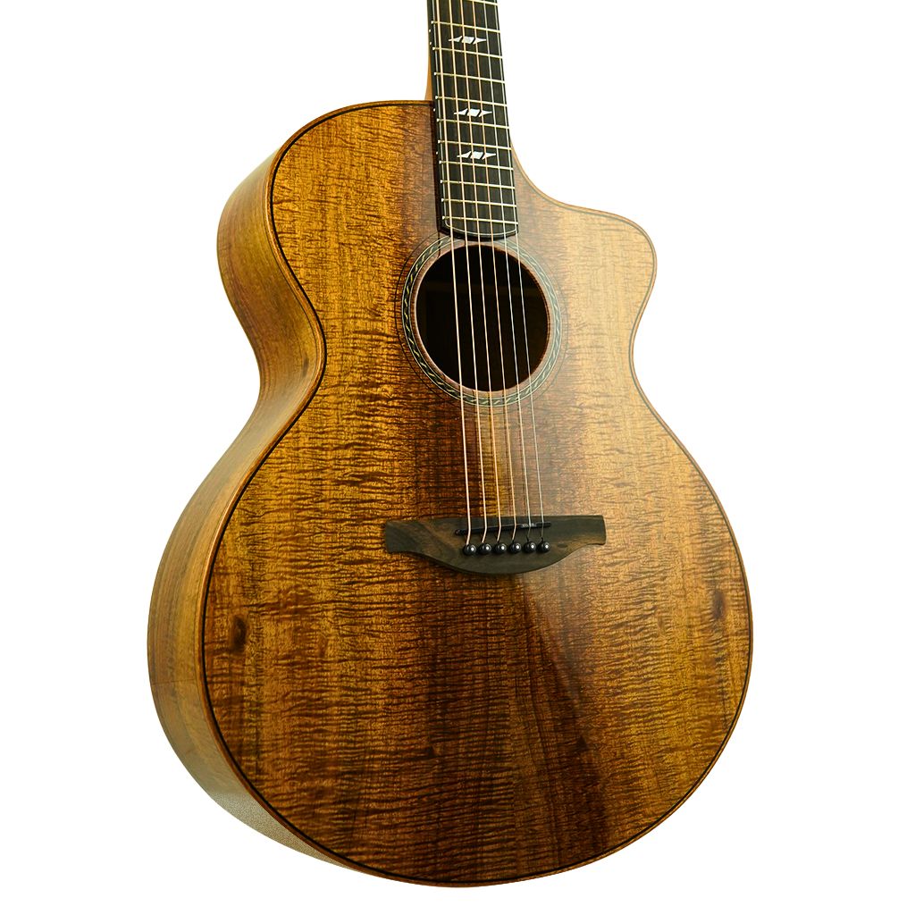 Fenech - Masterbuilt Grand Auditorium Cutaway - All Master Grade Blackwood