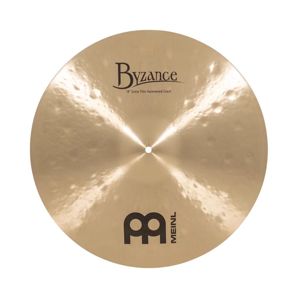 Meinl B19ETHC Byzance Traditional Extra Thin Hammered - 19" Crash Cymbals Sky Music