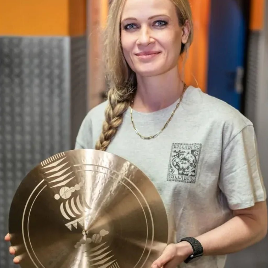 Meinl Cymbals Artist Design Anika Nilles Lunar Hi-hat Cymbals - 14 inches Cymbals Sky Music