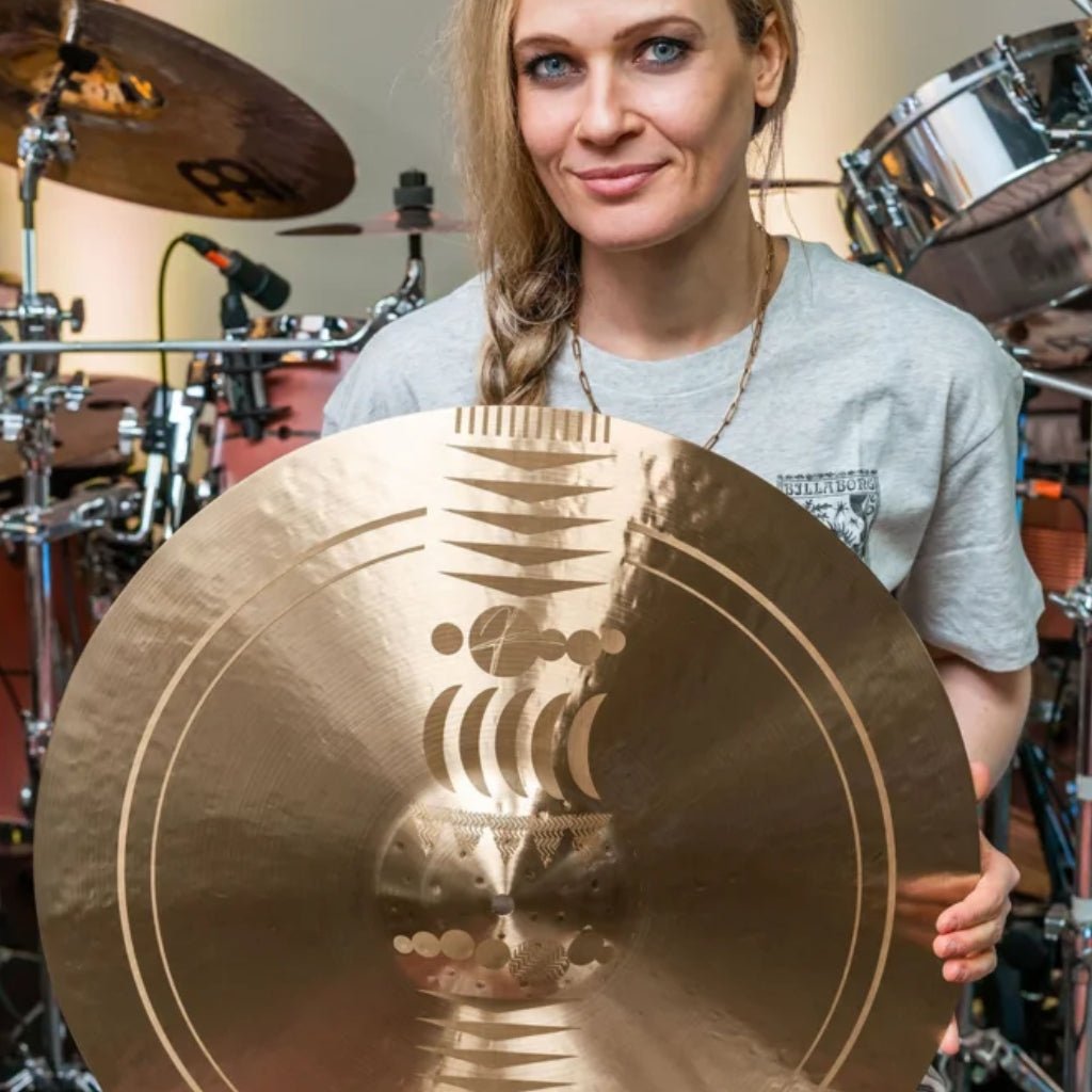 Meinl Cymbals Artist Design Anika Nilles Lunar Ride Cymbal - 22 inches Cymbals Sky Music