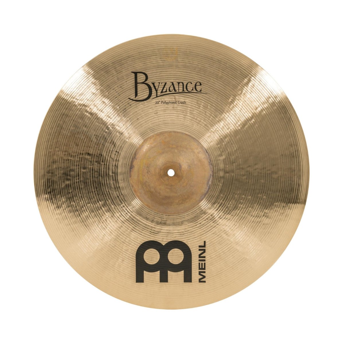 Meinl Cymbals Byzance Brilliant Polyphonic Crash Cymbal - 20 inches Cymbals Sky Music