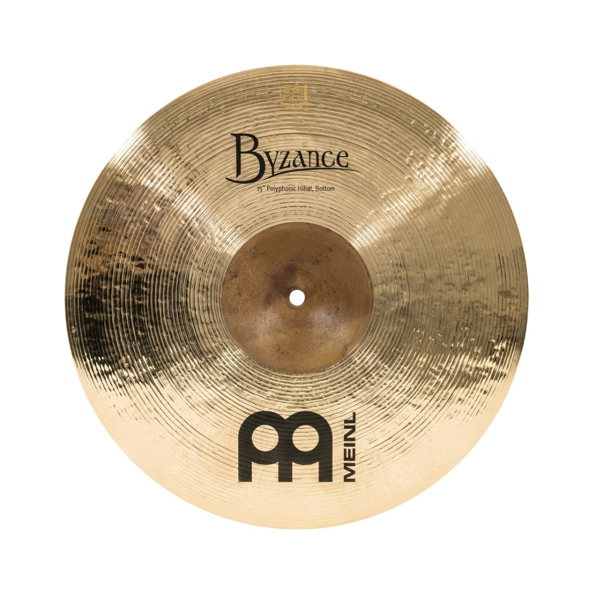Meinl Cymbals Byzance Brilliant Polyphonic Hi-hats - 15 inches Cymbals Sky Music