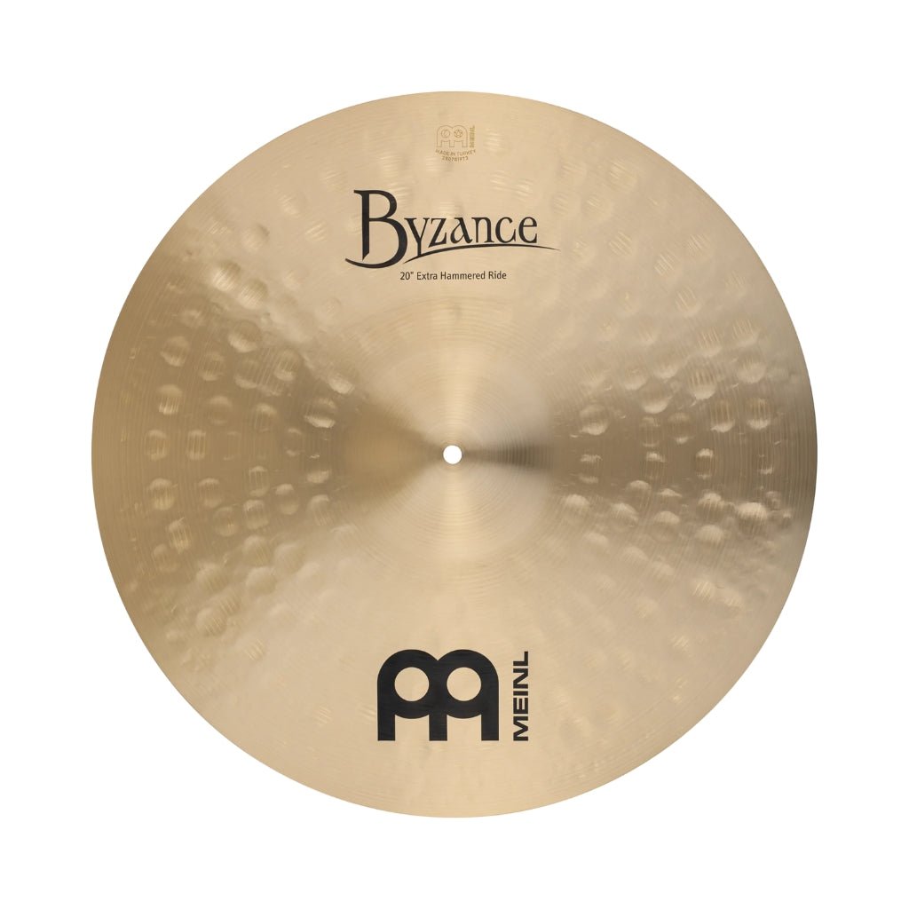 Meinl Cymbals Byzance Extra Hammered Ride Cymbal - 20 inches Cymbals Sky Music