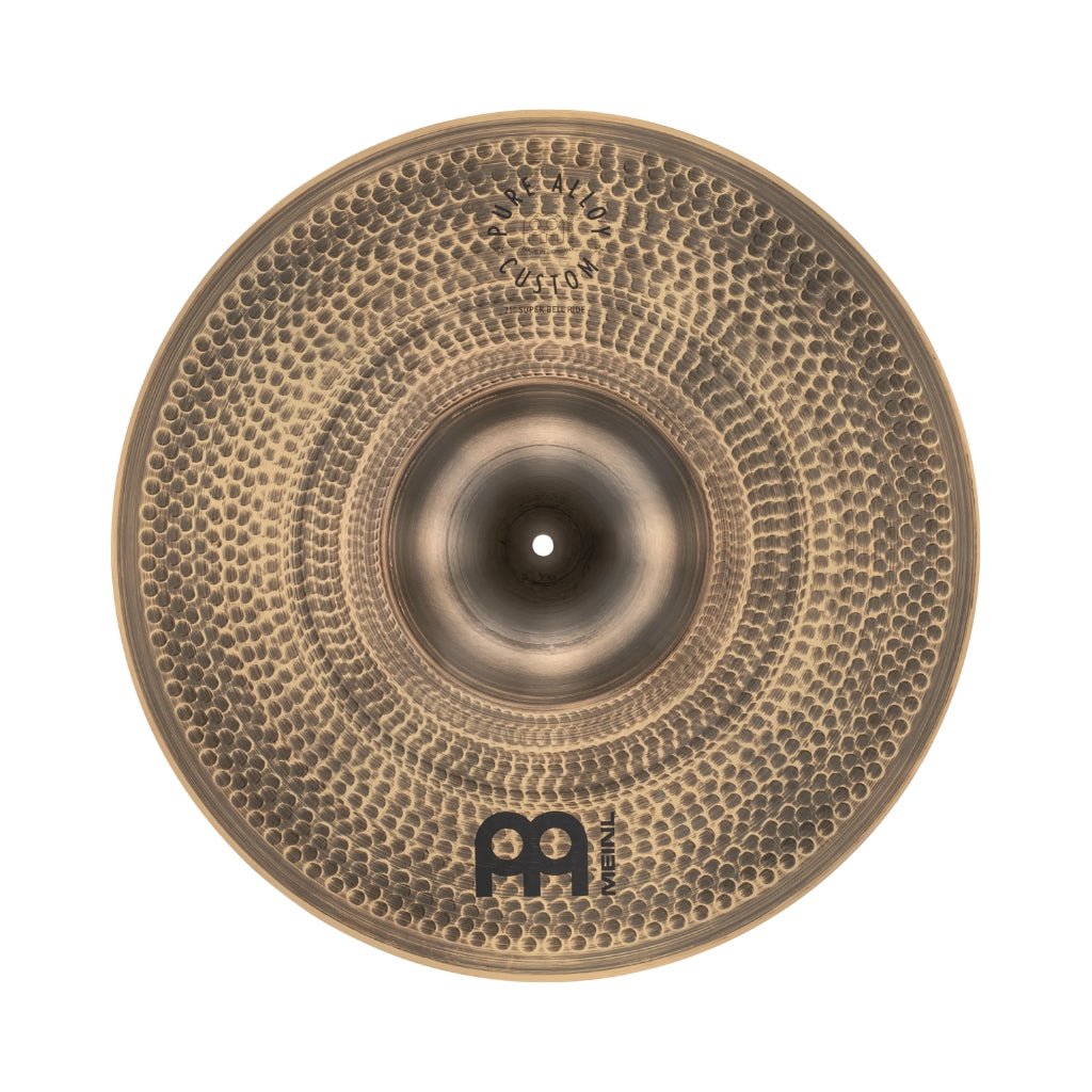 Meinl Cymbals Pure Alloy Custom Super Bell Ride Cymbal - 21 inches Cymbals Sky Music