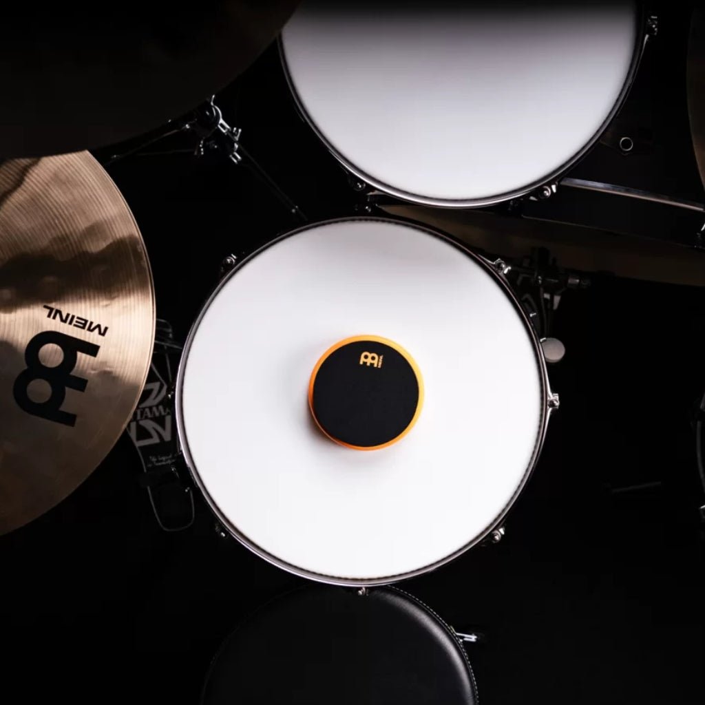 Meinl Percussion 4" Marshmallow Practice Pad - Orange Drum Accessories Sky Music
