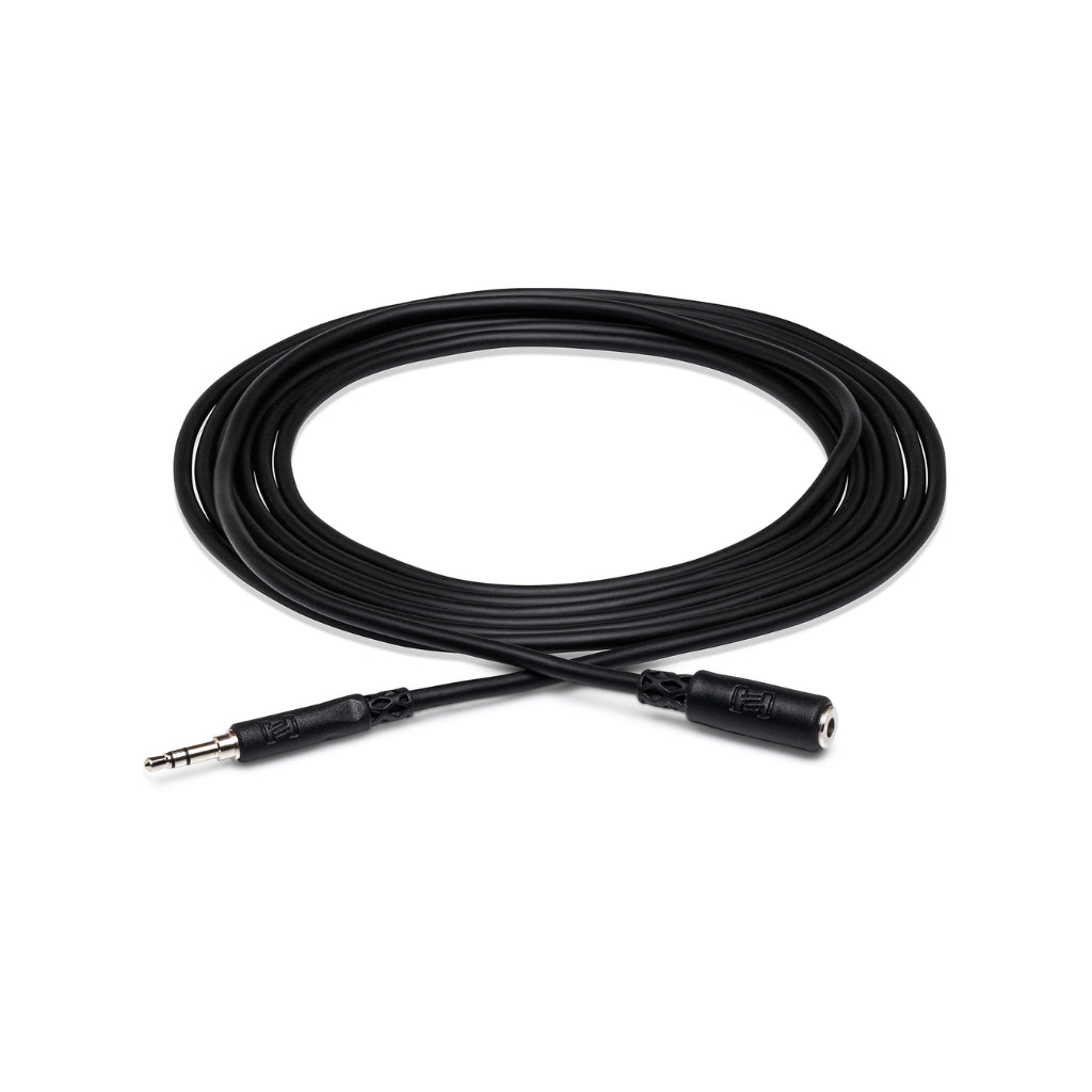 Hosa - 3.5 mm TRS to 3.5 mm TRS - Headphone Extension Cable 2ft