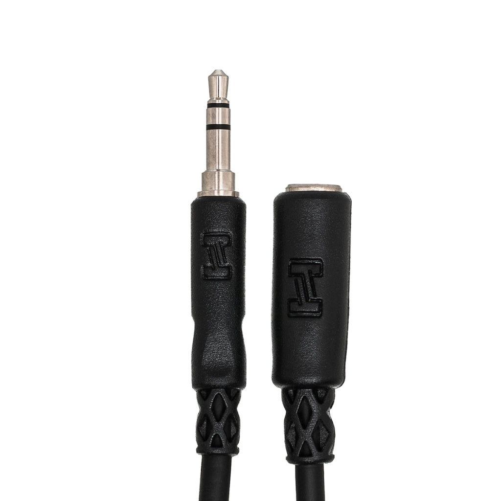 Hosa - 3.5 mm TRS to 3.5 mm TRS - Headphone Extension Cable 2ft
