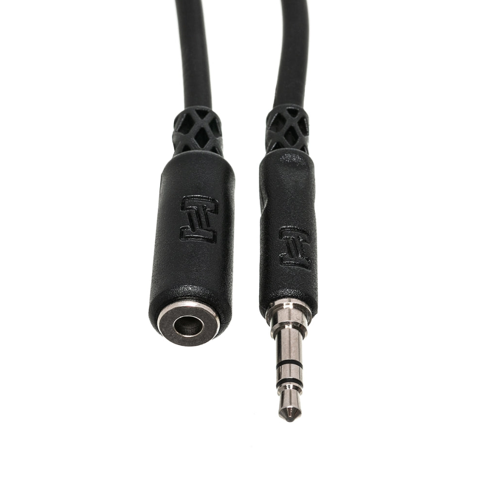 Hosa - 3.5 mm TRS to 3.5 mm TRS - Headphone Extension Cable 2ft