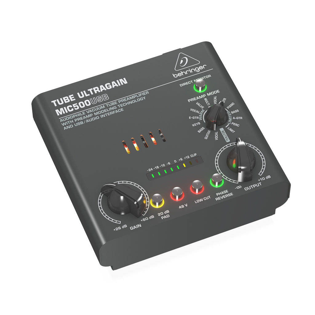 Behringer - Tube Ultragain MIC500USB - Preamp