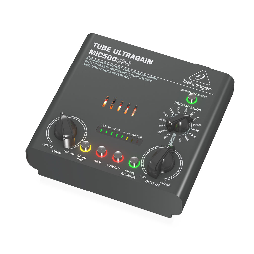 Behringer - Tube Ultragain MIC500USB - Preamp
