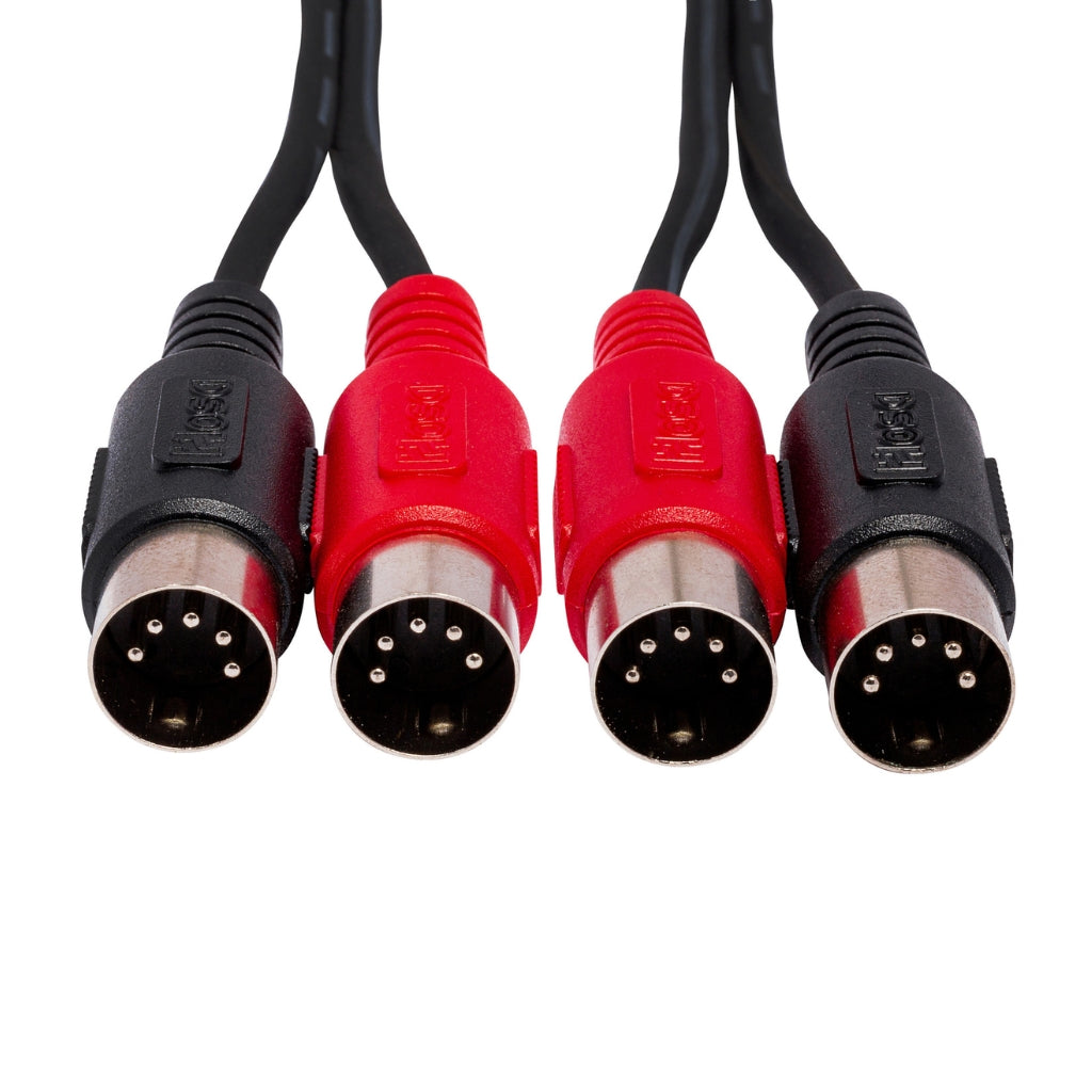 Hosa Technology - Dual 5-pin DIN to Same Dual - MIDI Cable 2m