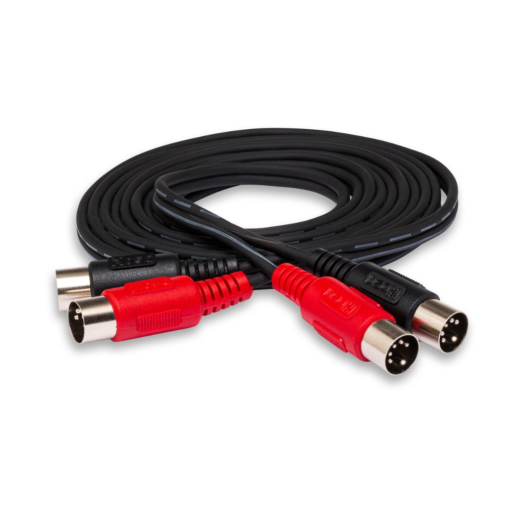 Hosa Technology - Dual 5-pin DIN to Same - Dual MIDI Cable 3m