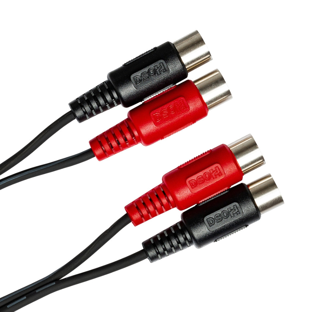 Hosa Technology - Dual 5-pin DIN to Same - Dual MIDI Cable 3m