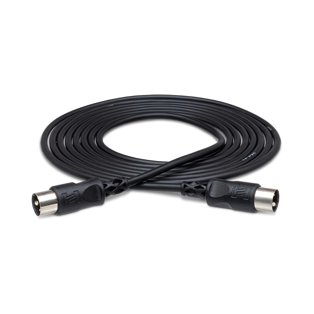 Hosa Technology 5-pin DIN to Same MIDI Cable 1ft