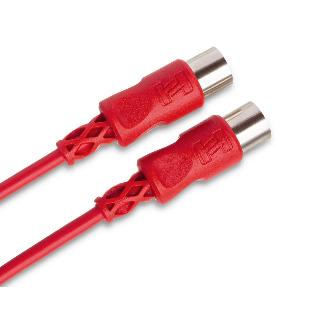 Hosa Technology - 5-pin DIN to Same - MIDI Cable 15ft, Red