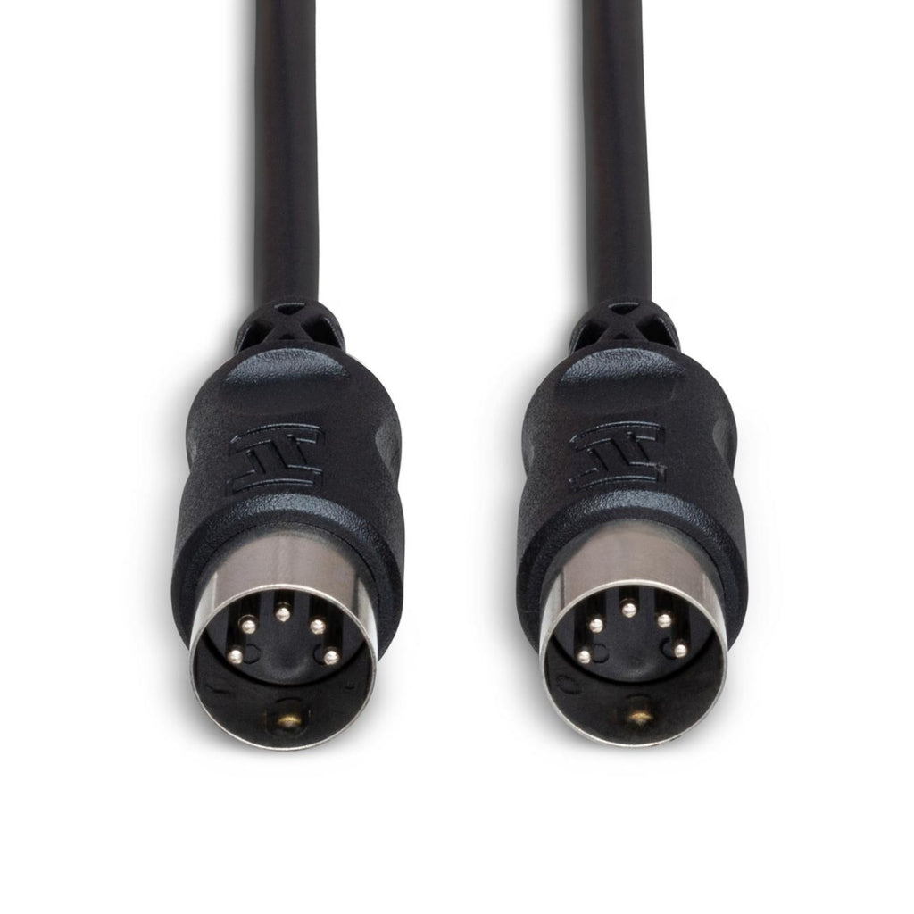 Hosa Technology - 5-pin DIN to Same - MIDI Cable 20ft, Black