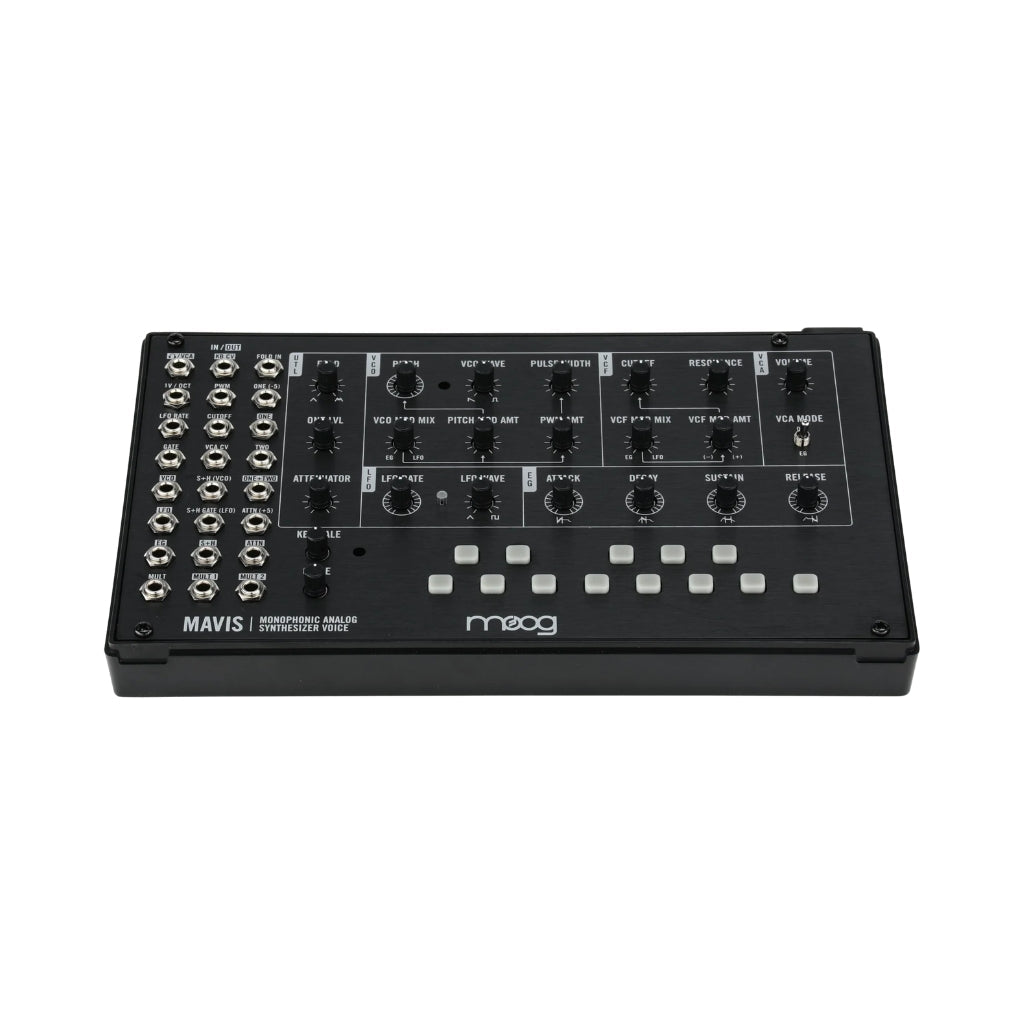 Moog Mavis Semi-modular Analog Synthesizer Kit and Eurorack Module - 44HP Synthesizers Sky Music