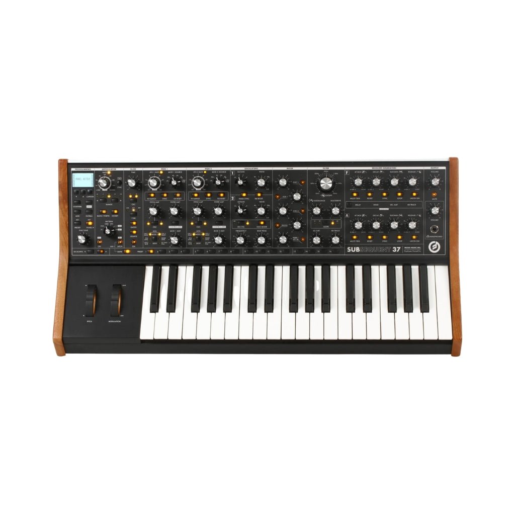 Moog Subsequent 37 Analog Synthesizer Synthesizers Sky Music
