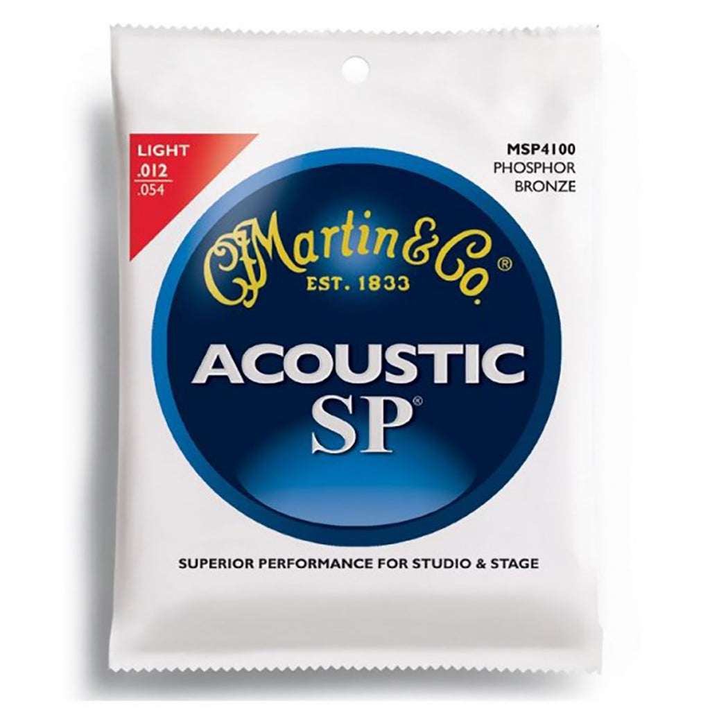 Martin SP4100 - SP Light 92/8 12 - 54 Acoustic Guitar Strings