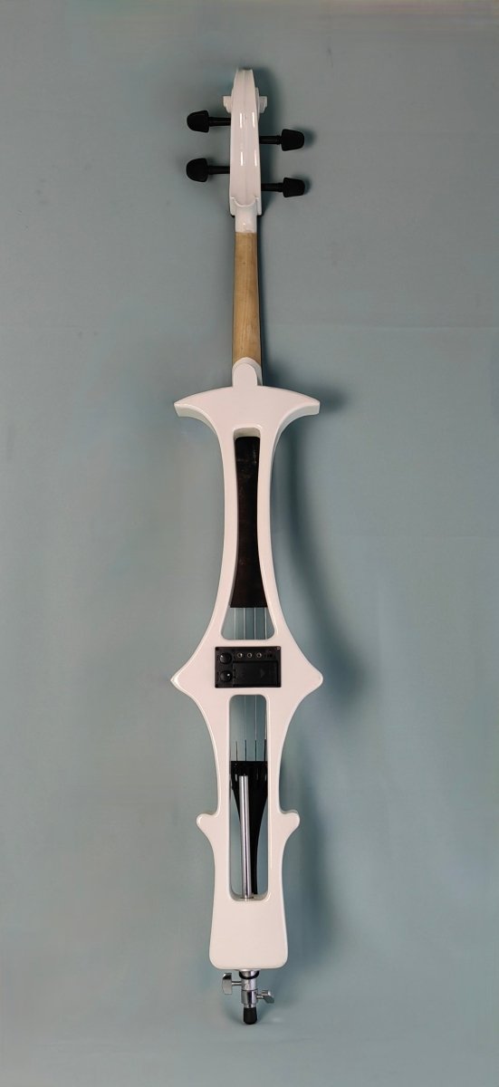 Nameless Electric Cello White ECE-WH-4/4, with Bow and Bag Cellos Sky Music