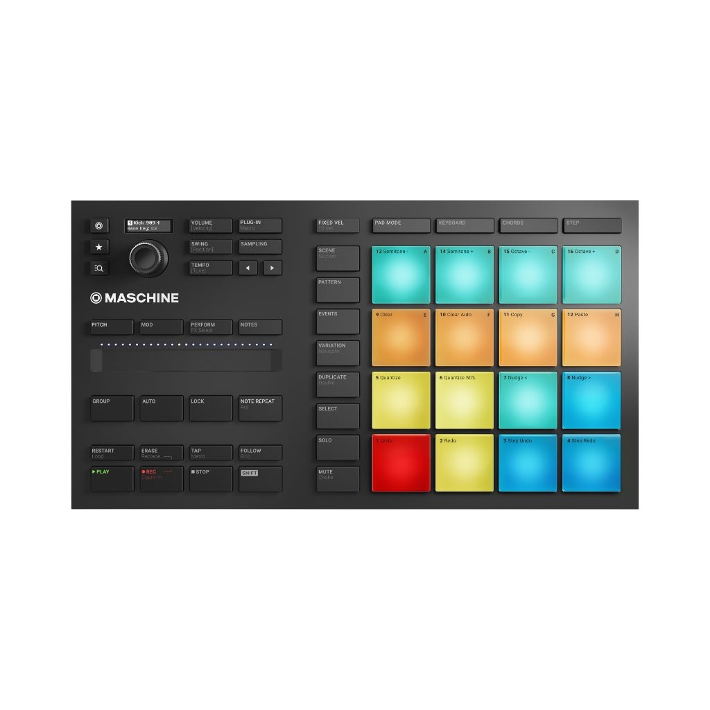 Native Instruments Maschine Mikro MK3 Production and Performance System with Software Samplers Sky Music