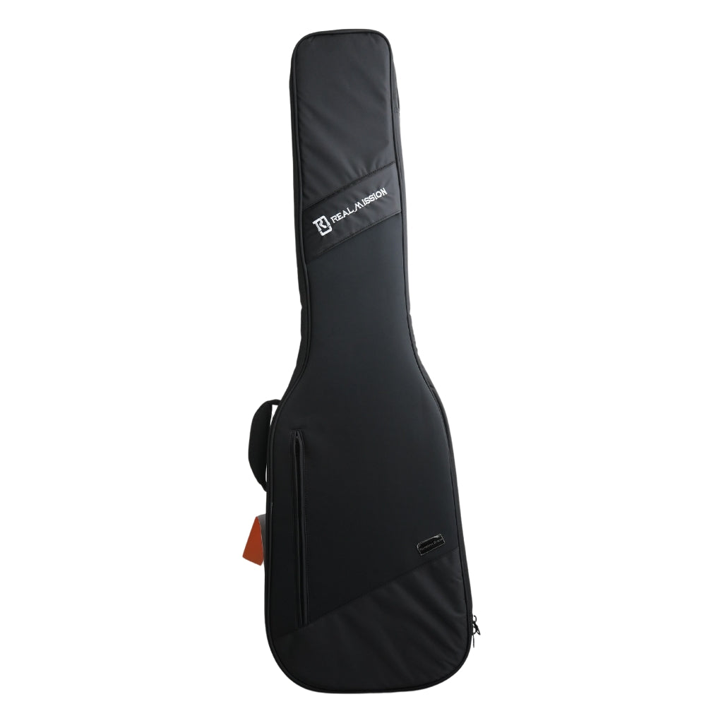 Real Mission Bass Gigbag - Nameless Brand Logo - Black