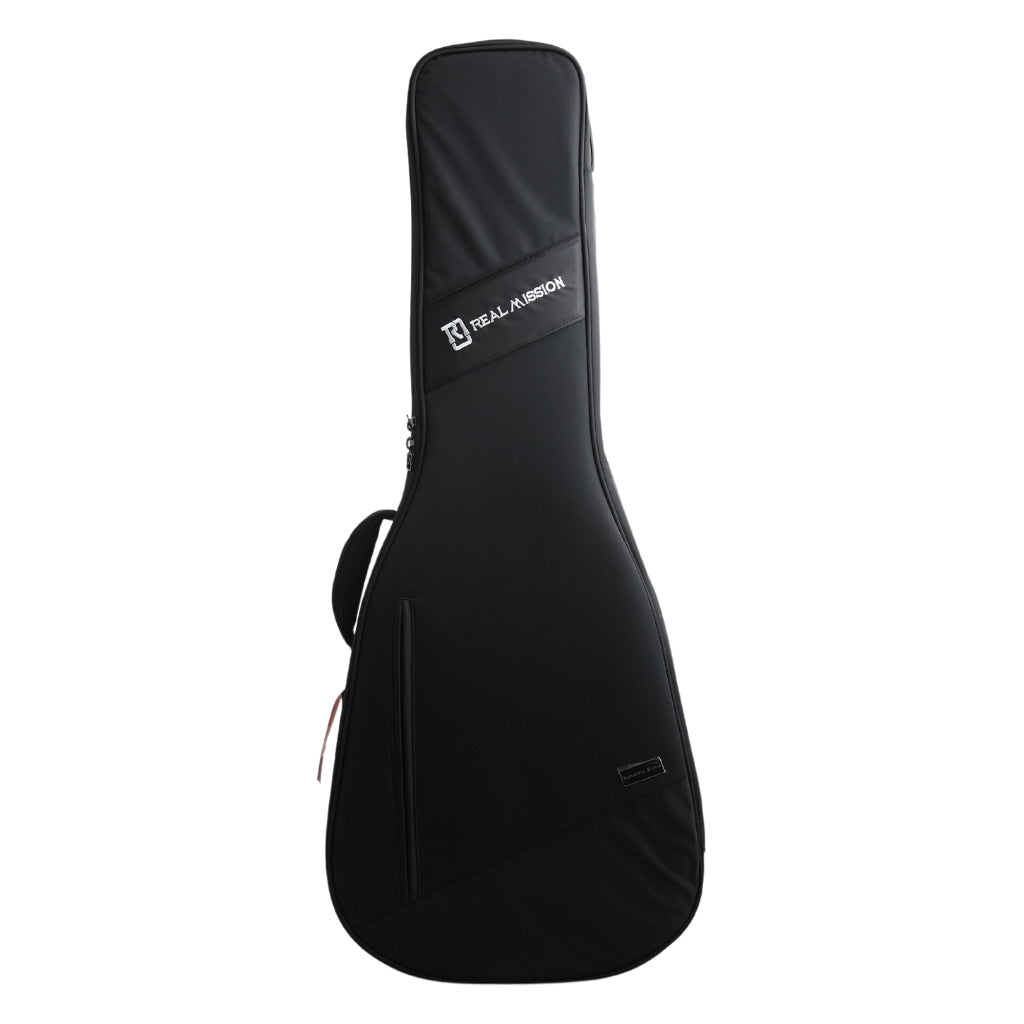 Real Mission Acoustic Gigbag - Nameless Brand Logo - Black