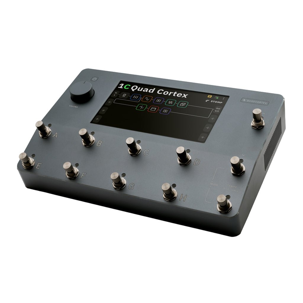 Neural DSP Quad Cortex Quad-Core Digital Effects Modeler/Profiling Floorboard Effects Pedals Sky Music