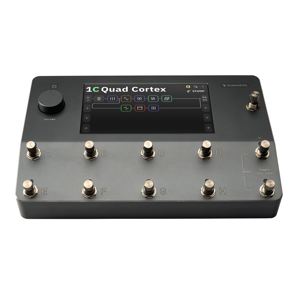 Neural DSP Quad Cortex Quad-Core Digital Effects Modeler/Profiling Floorboard Effects Pedals Sky Music