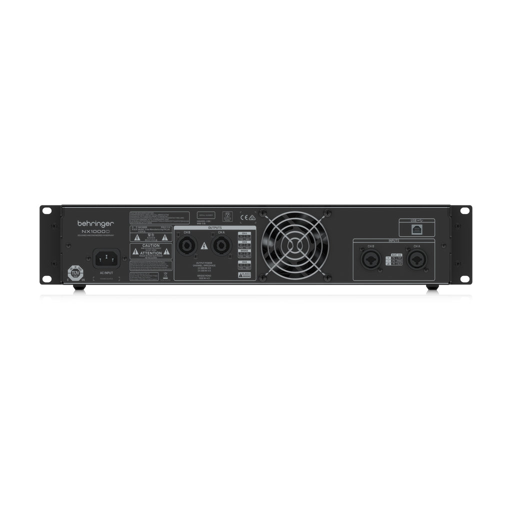 Behringer - NX1000D - Power Amplifier W/smartsense