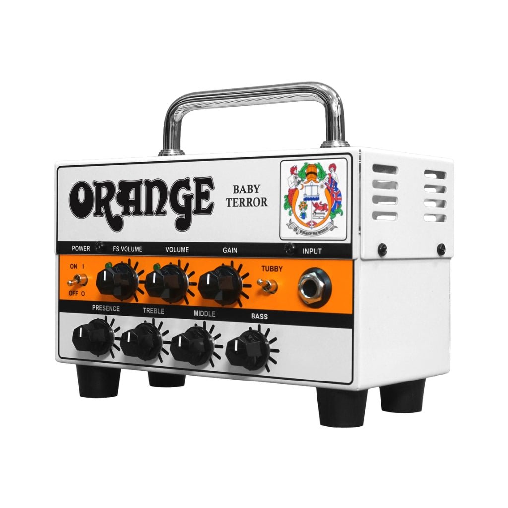 Orange Baby Terror 20-Watt Solid-State Micro Guitar Head Amplifier Electric Guitar Amplifiers Sky Music