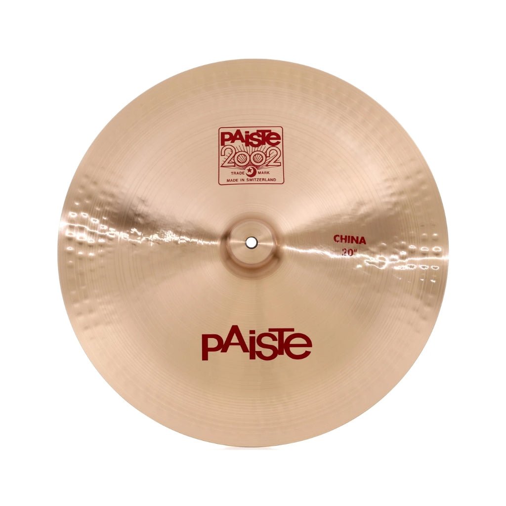 Paiste 2002 20" China Cymbal - B8 Bronze, Traditional Finish Cymbals Sky Music