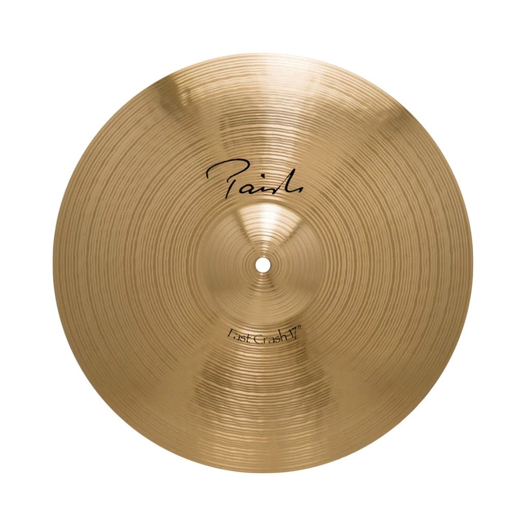 Paiste Signature Fast Crash Cymbal - 17 inch Cymbals Sky Music