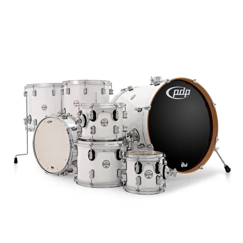 PDP - Concept Maple 7-Piece Shell Pack - Pearlescent White