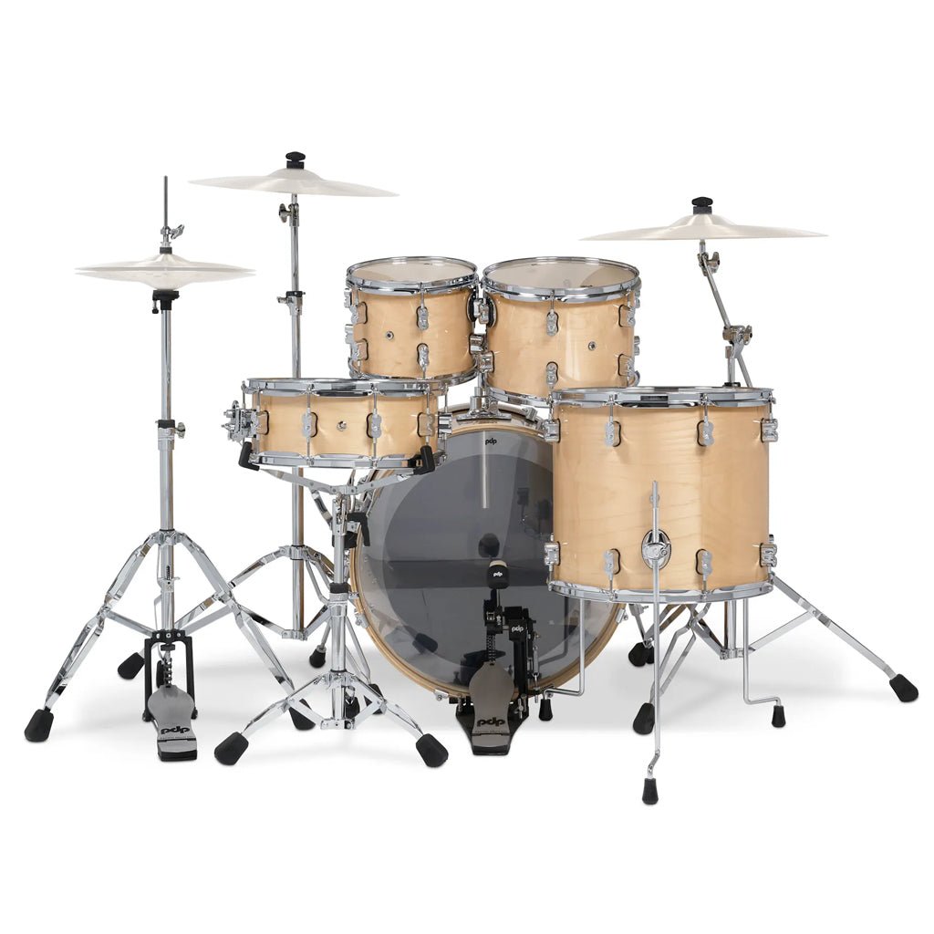 PDP Concept Maple 5-piece Shell Pack - Natural Lacquer Acoustic Drums Sky Music